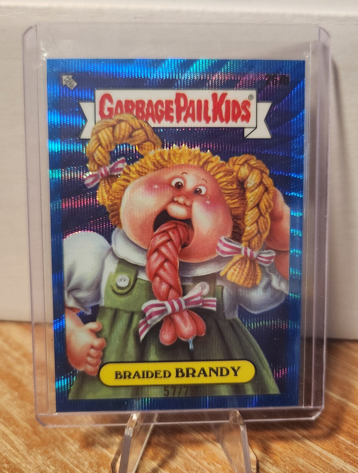 267B BRAIDED BRANDY-BLUE WAVE REFRACTOR
