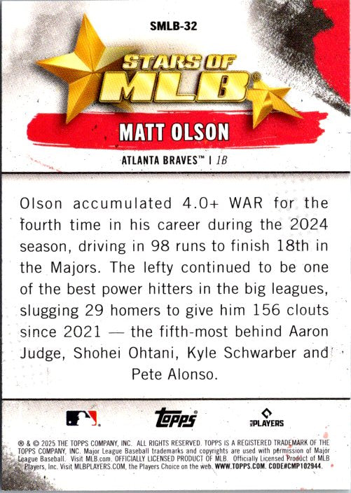 SMLB-32 MATT OLSON