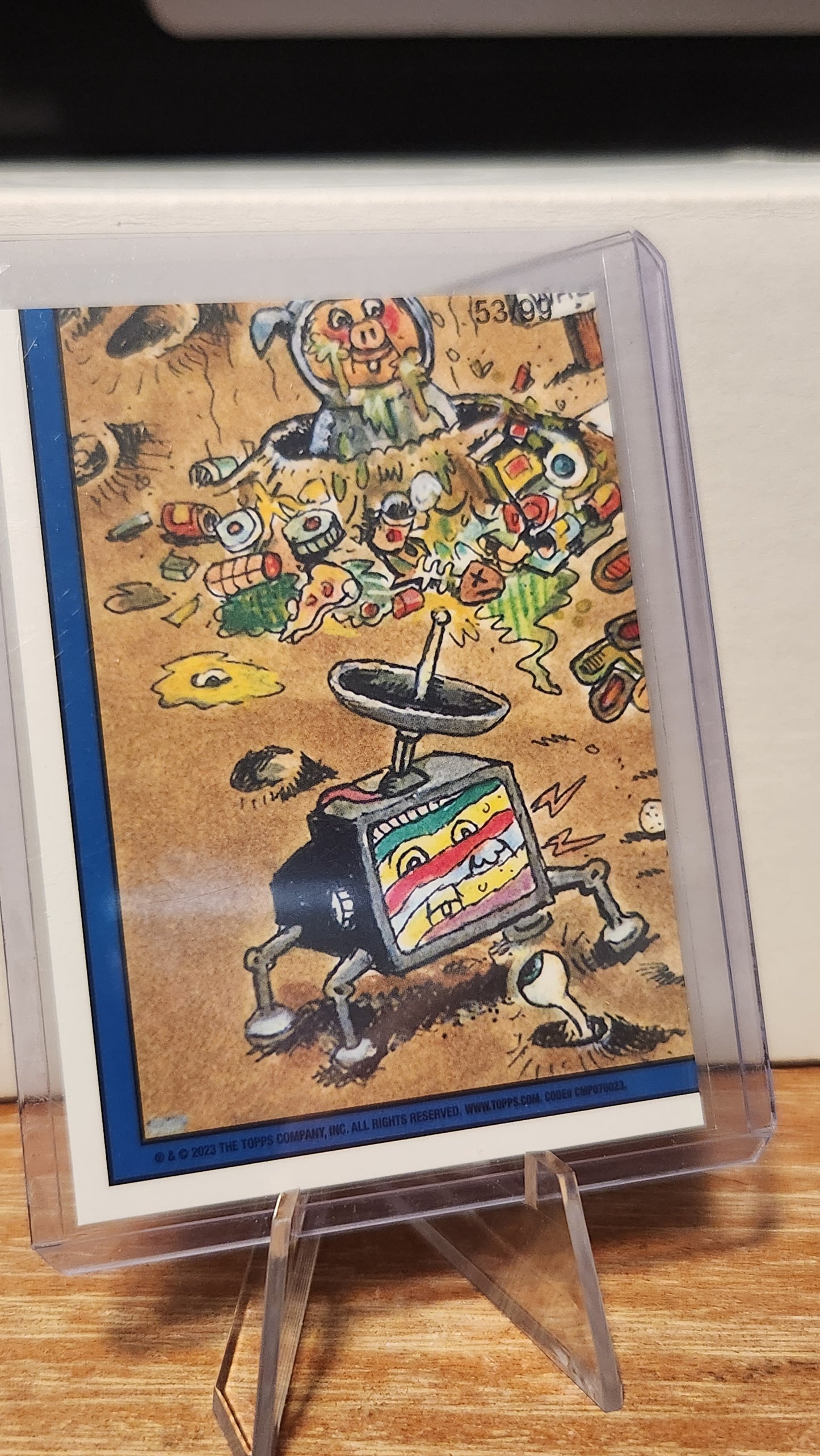 25A UNMASKED MARTIN - BLUE BORDER 53/99