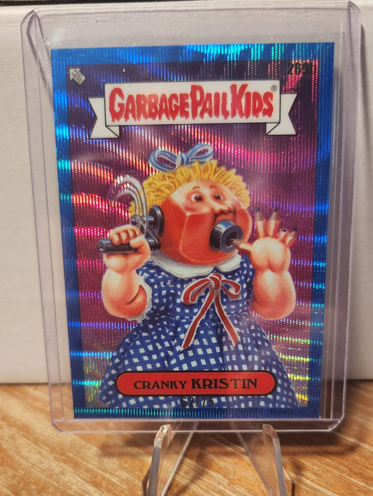 269B CRANKY KRISTIN-BLUE WAVE REFRACTOR