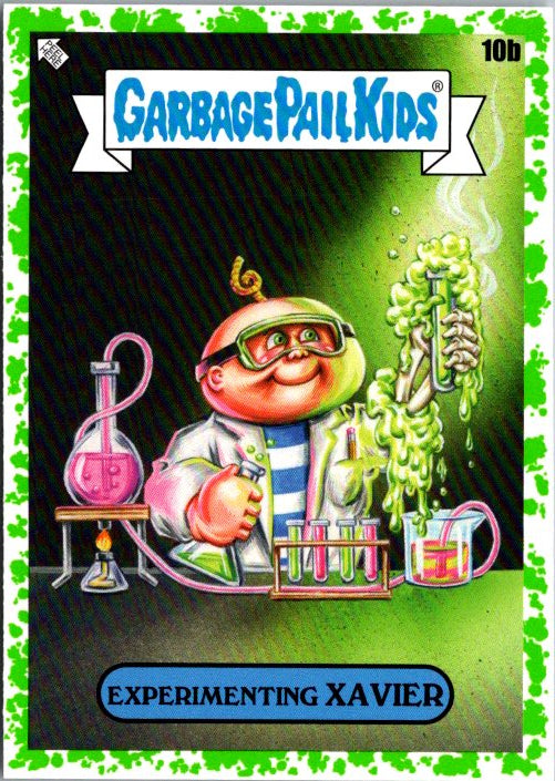 10B EXPERIMENTING XAVIER - GREEN BORDER