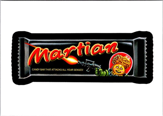 WP-5 MARTIAN CANDY BAR - WACKY PACKAGES: PLANETARY PROVISIONS