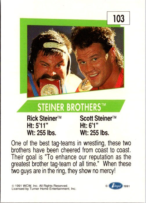 103 STEINER BROTHERS
