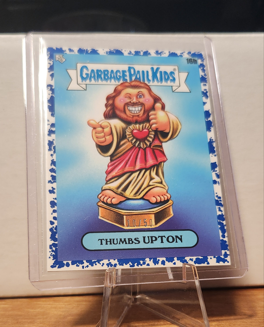 16B THUMBS UPTON - BLUE BORDER 10/50
